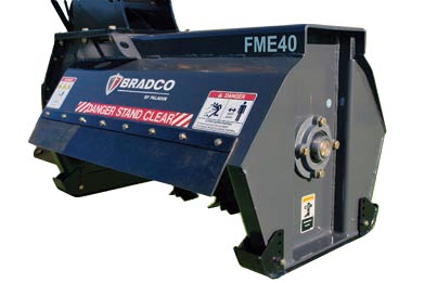 Bradco Flail Mower, FME40, Mower, Shredder, Flail,