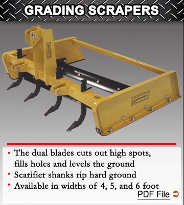 Grading Scrapers