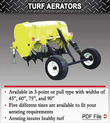 Turf Aerators