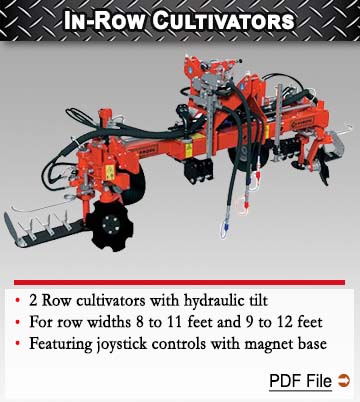 Two Row In Row Cultivator