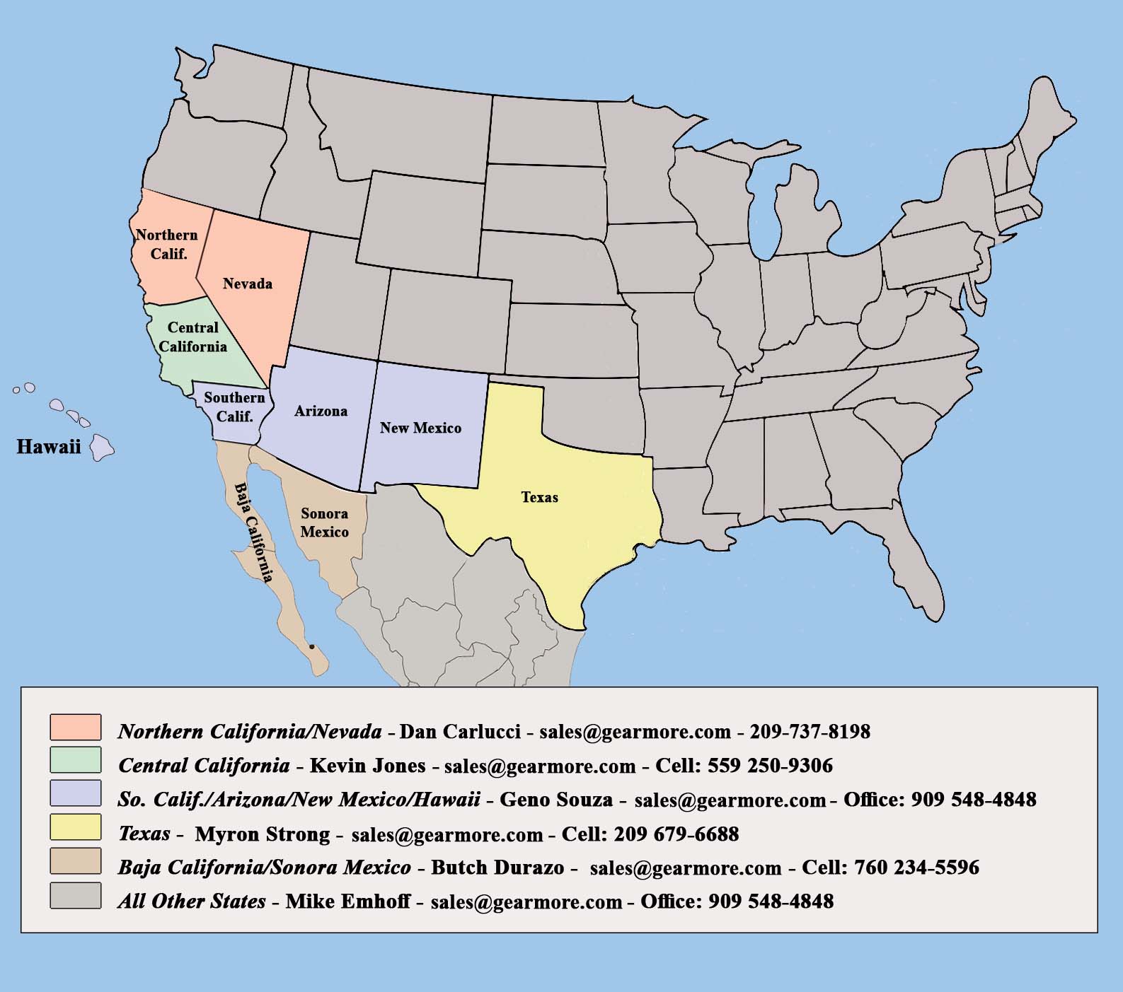 Territory Map