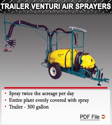 Venturi Air Trailer Sprayers